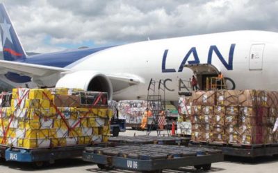 Carga aérea en América Latina cae 3,3% en agosto
